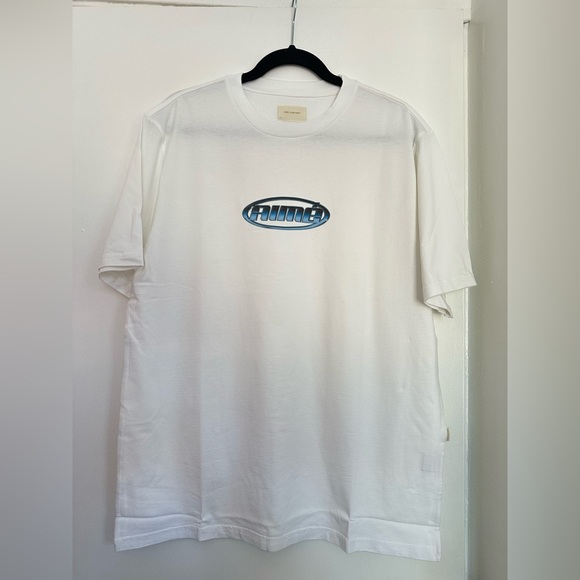 Aimé Leon Dore Chrome Logo White Tee - Picture 1 of 6